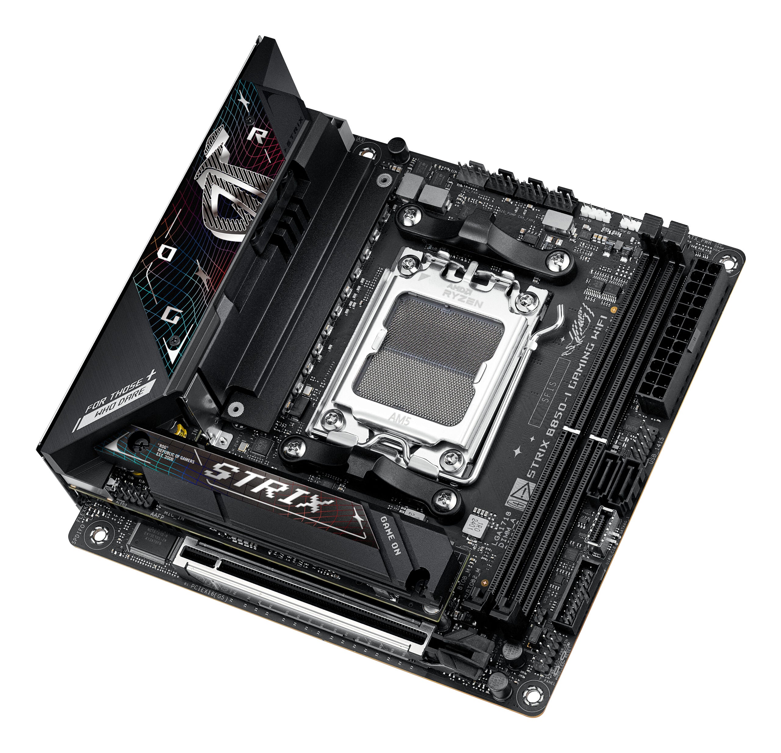 Placa de baza ASUS ROG STRIX B850-I GAMING WIFI AMD B850 Socket AM5 mini ITX "90MB1K30-M0EAY0"