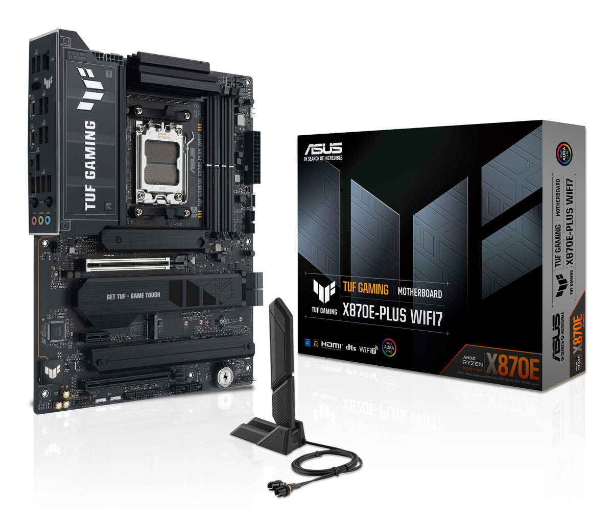 Placa de baza Asus TUF GAMING X870E-PLUS WIFI7 AMD X870E Socket AM5 ATX 