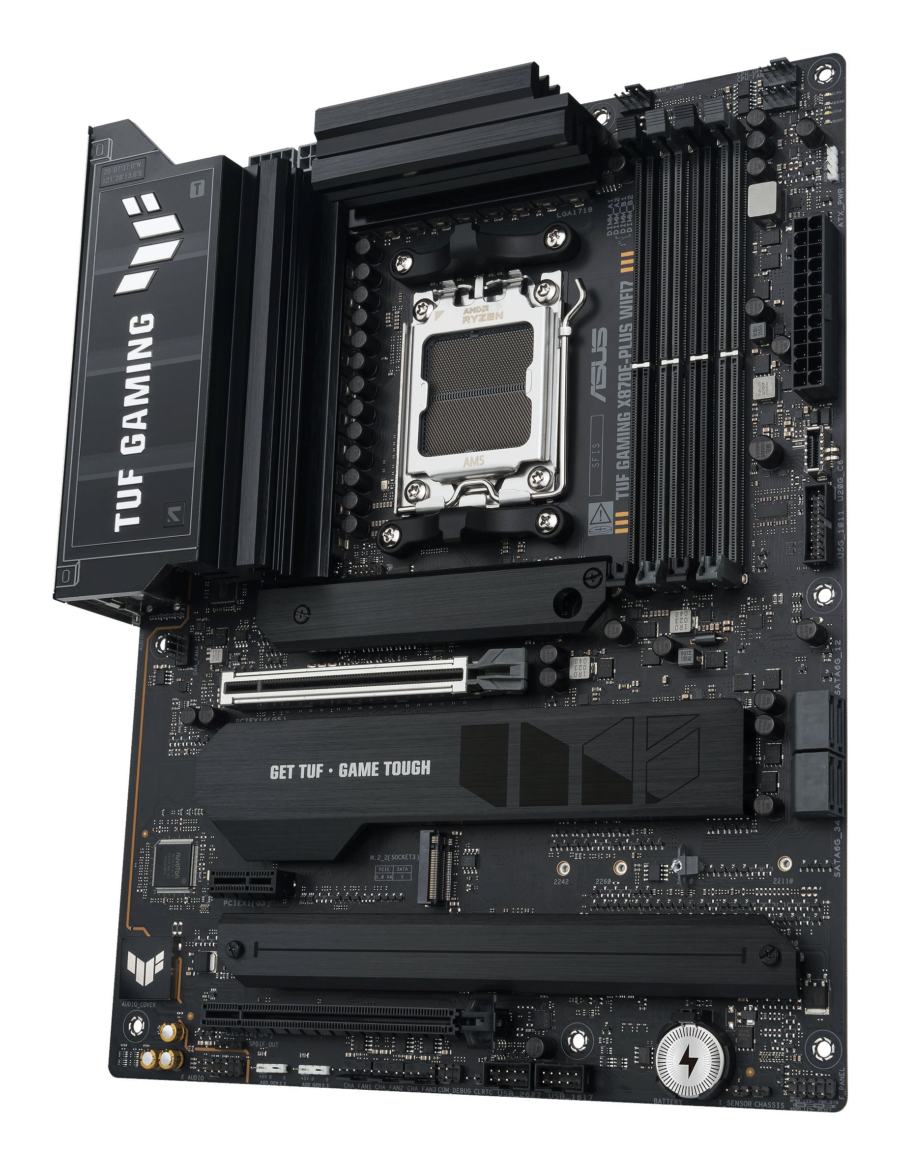 Placa de baza ASUS TUF GAMING X870E-PLUS WIFI7 AMD X870E Socket AM5 ATX "90MB1M70-M0EAY0"