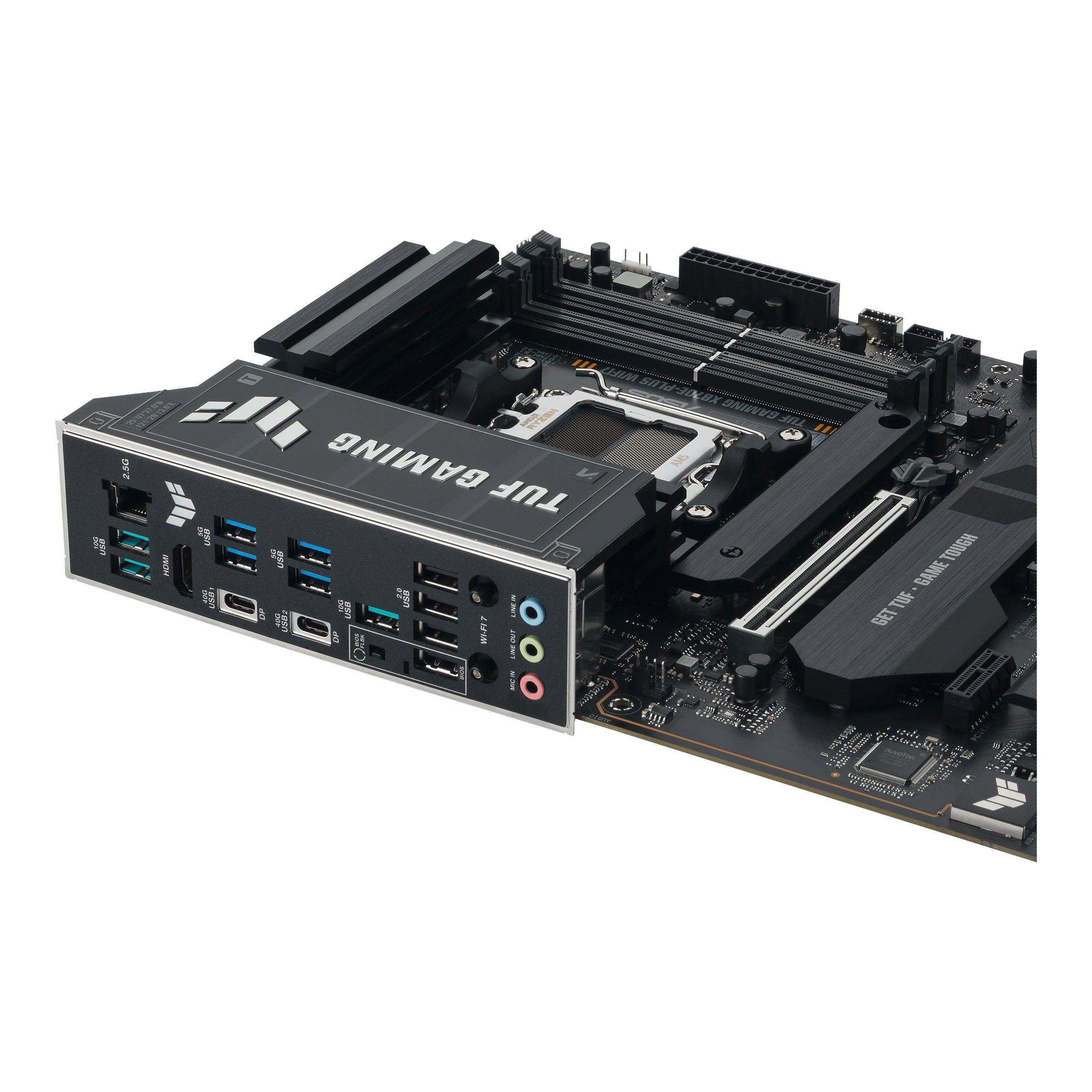 Placa de baza ASUS TUF GAMING X870E-PLUS WIFI7 AMD X870E Socket AM5 ATX "90MB1M70-M0EAY0"