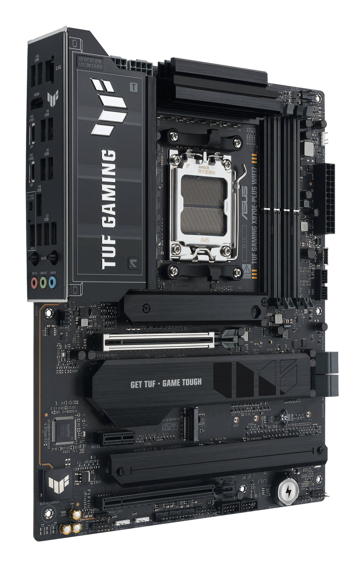 Placa de baza Asus TUF GAMING X870E-PLUS WIFI7 AMD X870E Socket AM5 ATX 