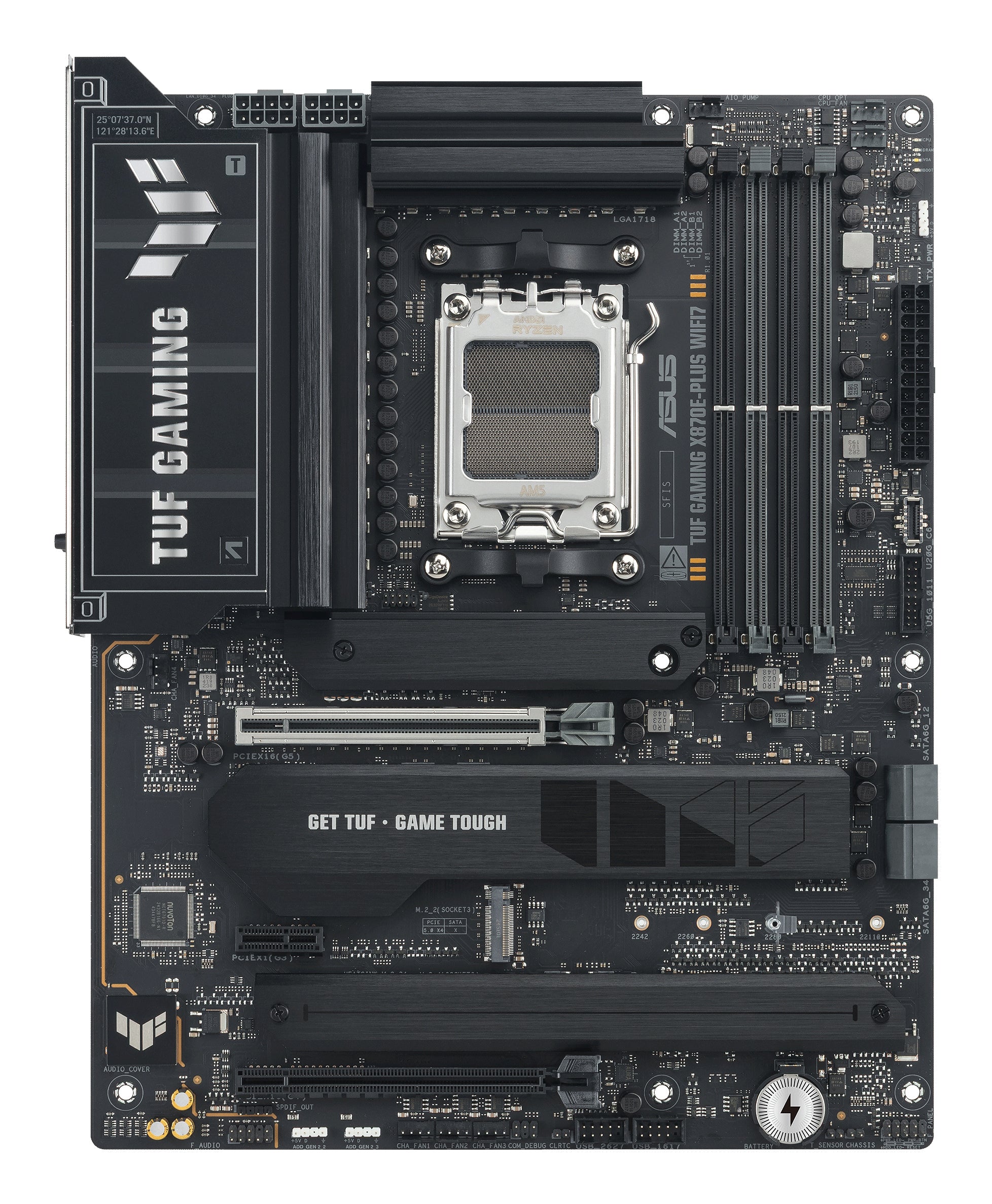 Placa de baza ASUS TUF GAMING X870E-PLUS WIFI7 AMD X870E Socket AM5 ATX "90MB1M70-M0EAY0"