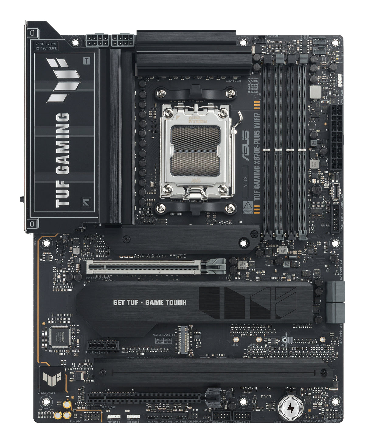 Placa de baza Asus TUF GAMING X870E-PLUS WIFI7 AMD X870E Socket AM5 ATX 