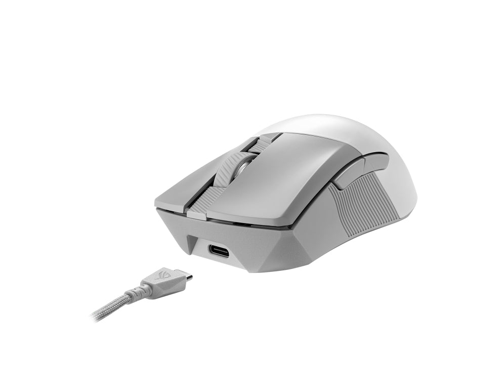 Mouse ROG Gladius III Wireless Aimpoint, gaming mouse ,36000 dpi, 6 butoane, Alb,Optic "90MP02Y0-BMUA10"