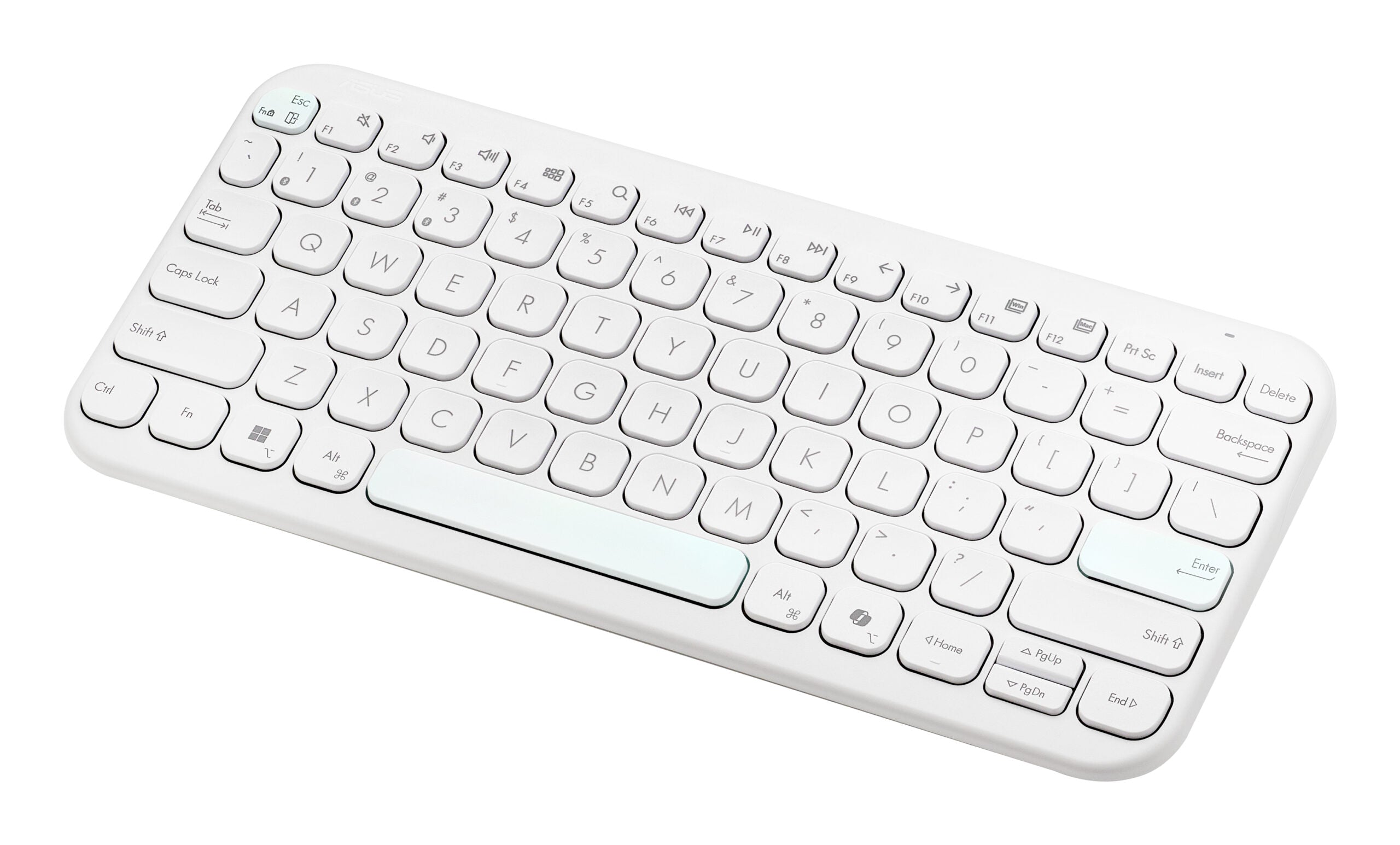 ASUS KW100 KEYBOARD WHITE "90XB0880-BKB4F0"