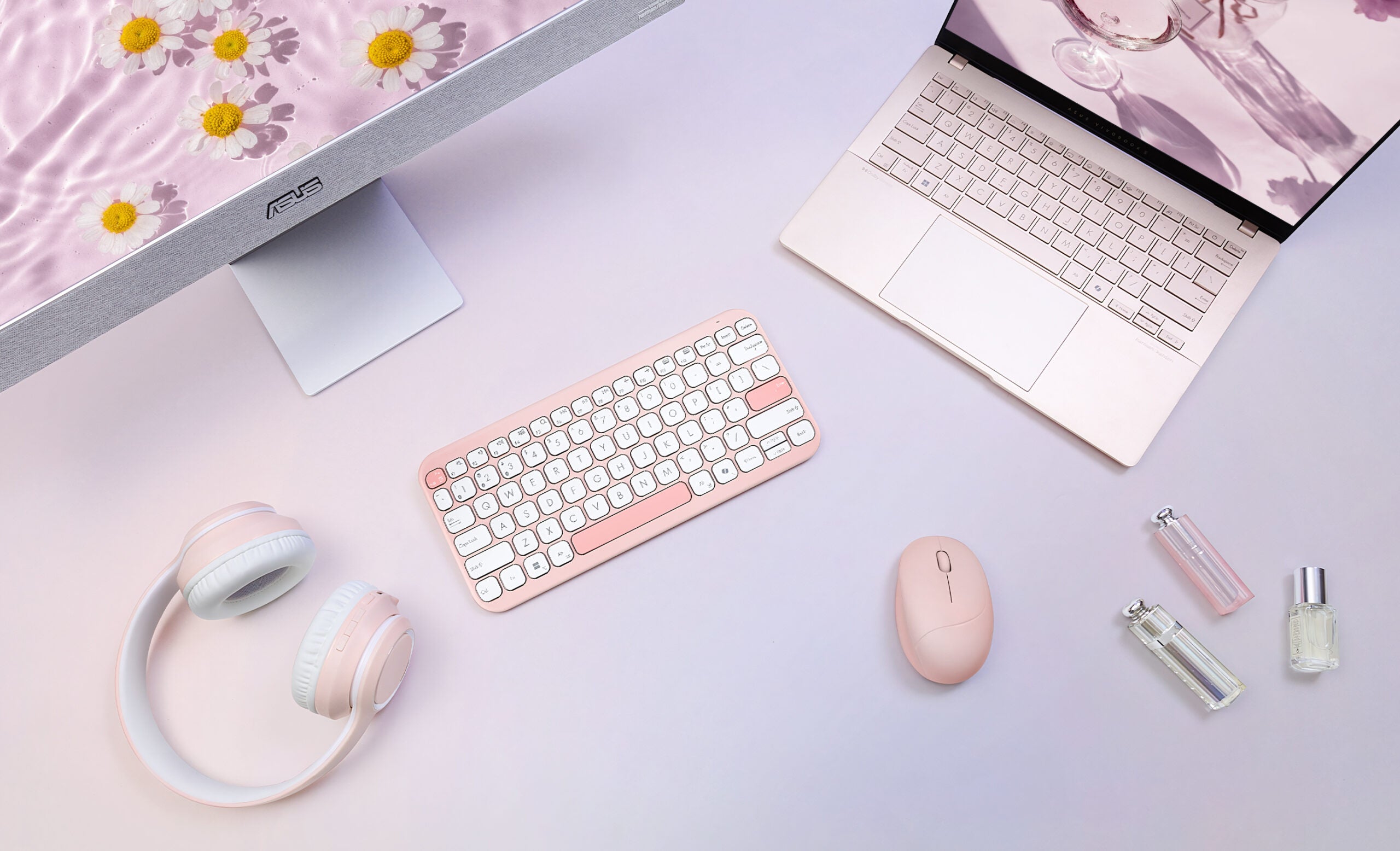 ASUS MD101 MOUSE PINK "90XB08U0-BMU010"