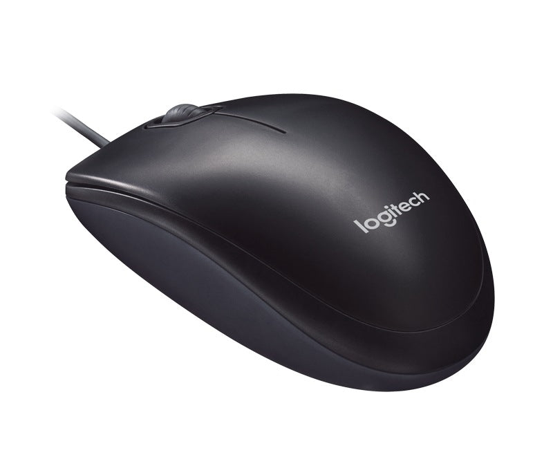 MOUSE LOGITECH, "M90", PC sau NB, cu fir, USB, optic, 1000 dpi, butoane/scroll 3/1, , gri, "910-001793" (include TV 0.18lei)