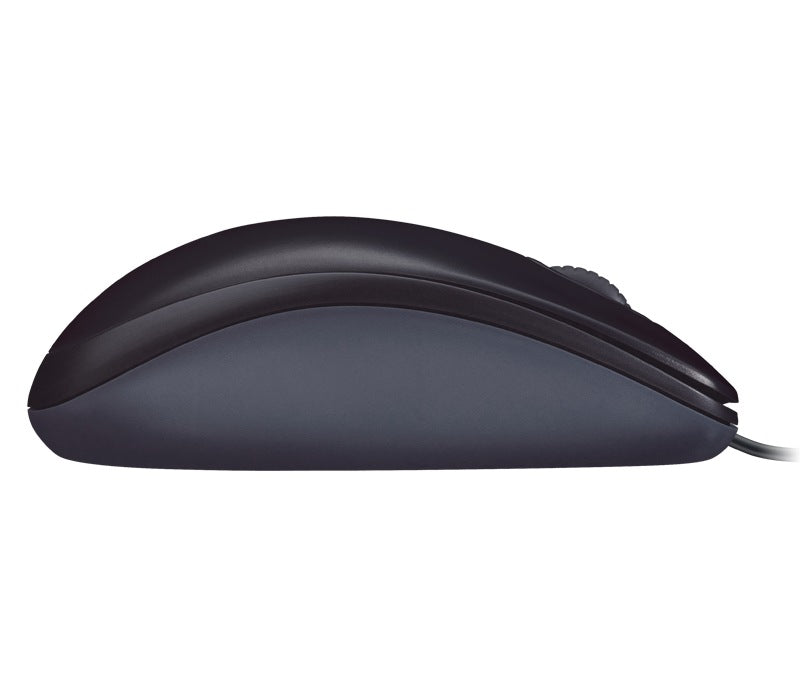 MOUSE LOGITECH, "M90", PC sau NB, cu fir, USB, optic, 1000 dpi, butoane/scroll 3/1, , gri, "910-001793" (include TV 0.18lei)