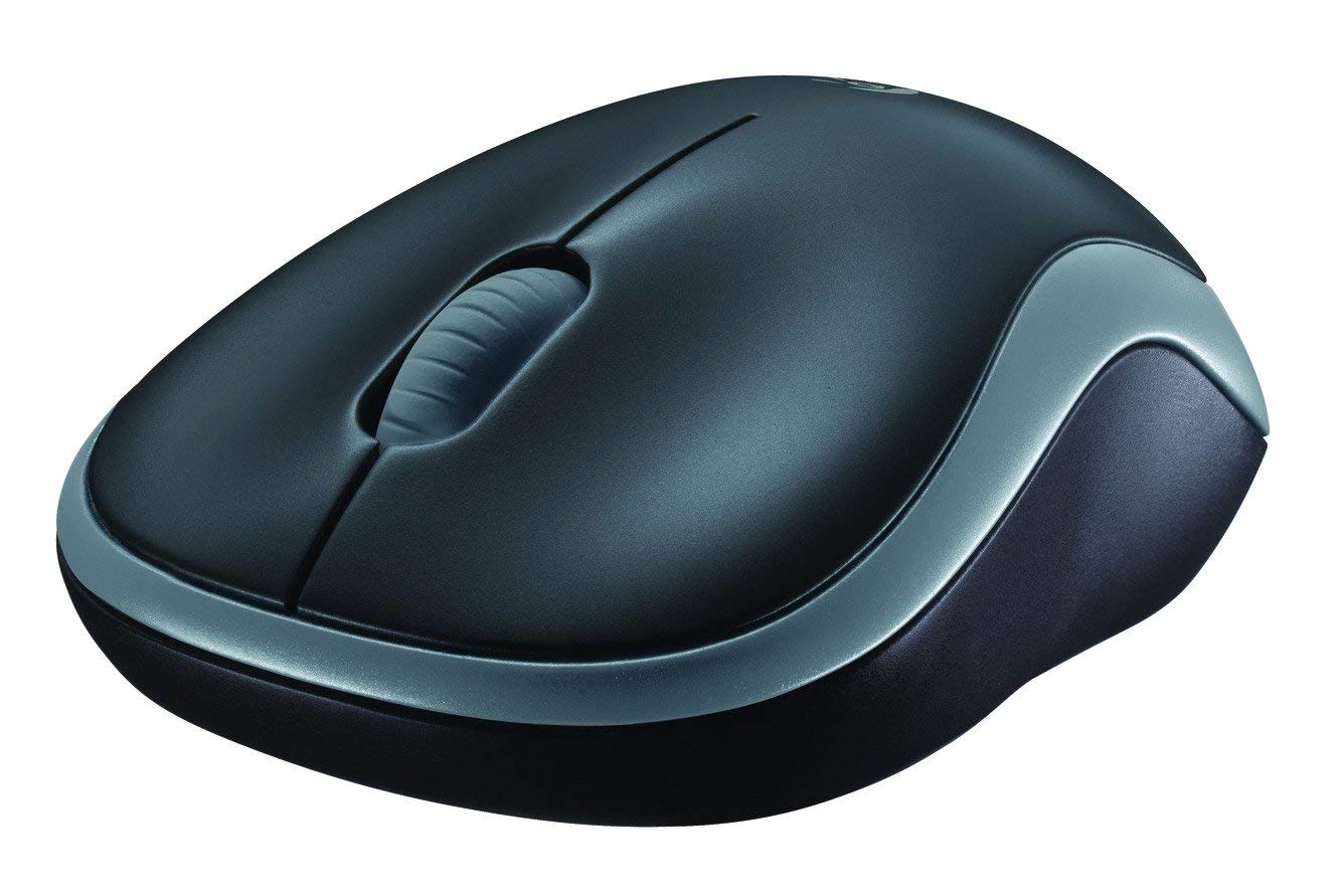MOUSE LOGITECH, "M185", PC sau NB, wireless, 2.4GHz, optic, 1000 dpi, butoane/scroll 3/1, , gri, "910-002235"