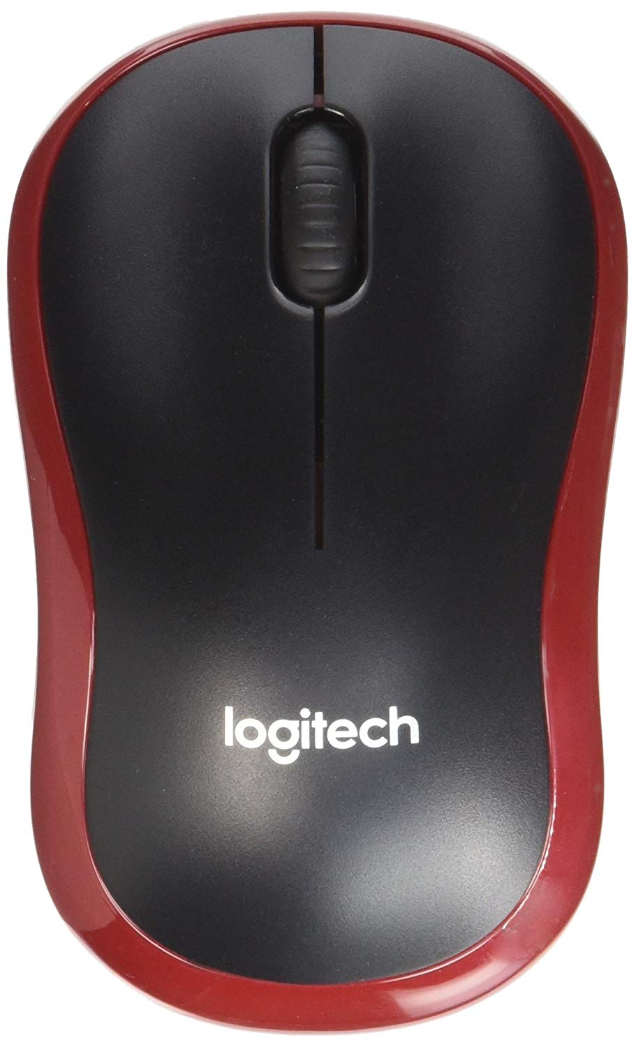 MOUSE LOGITECH wireless, 1000dpi, 3 butoane, 1 rotita scroll, "M185", red, "910-002237"