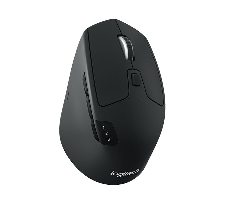 MOUSE LOGITECH, "M720", PC sau NB, wireless, Bluetooth | 2.4GHz, optic, 1000 dpi, butoane/scroll 8/1, mod dual de conectare, negru, "910-004791"
