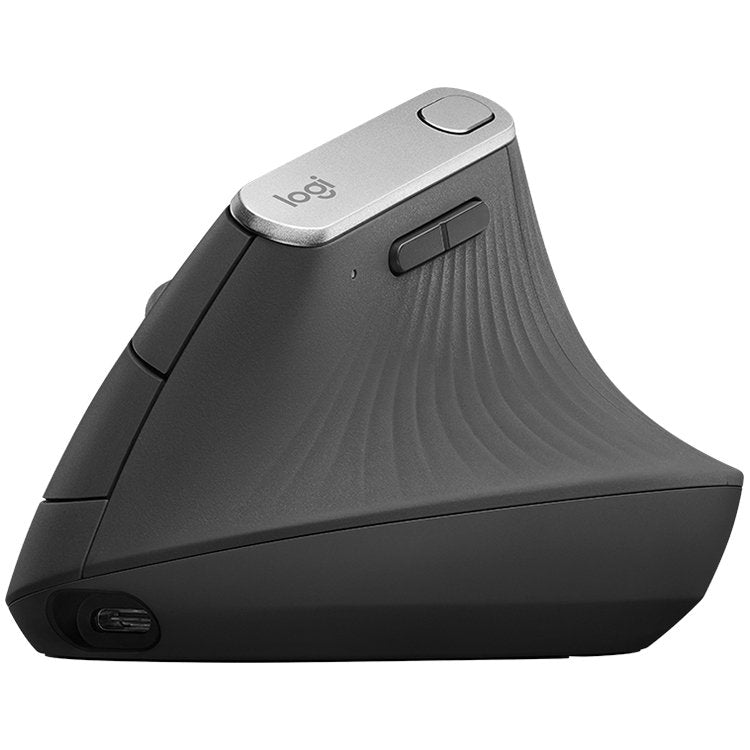 MOUSE LOGITECH, "MX", PC sau NB, wireless, 2.4GHz, optic, nespecificat, butoane/scroll 6/1, ergonomic, negru, "910-005448"