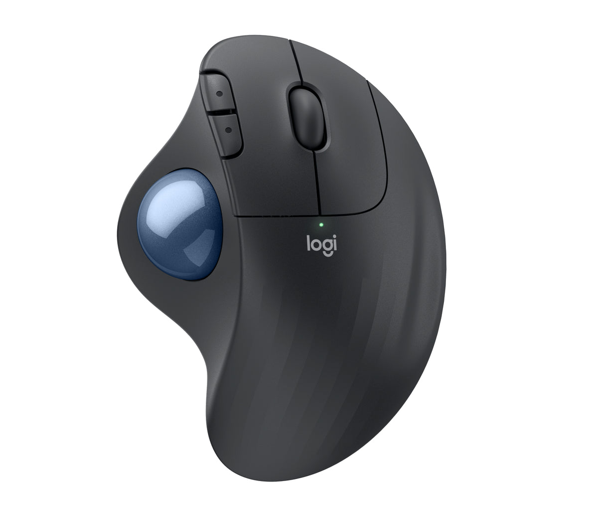 Logitech Mouse ERGO M575 for Business, trackball graphite/blue 
