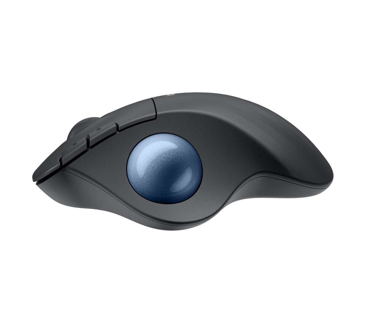 Logitech Mouse ERGO M575 for Business, trackball graphite/blue 