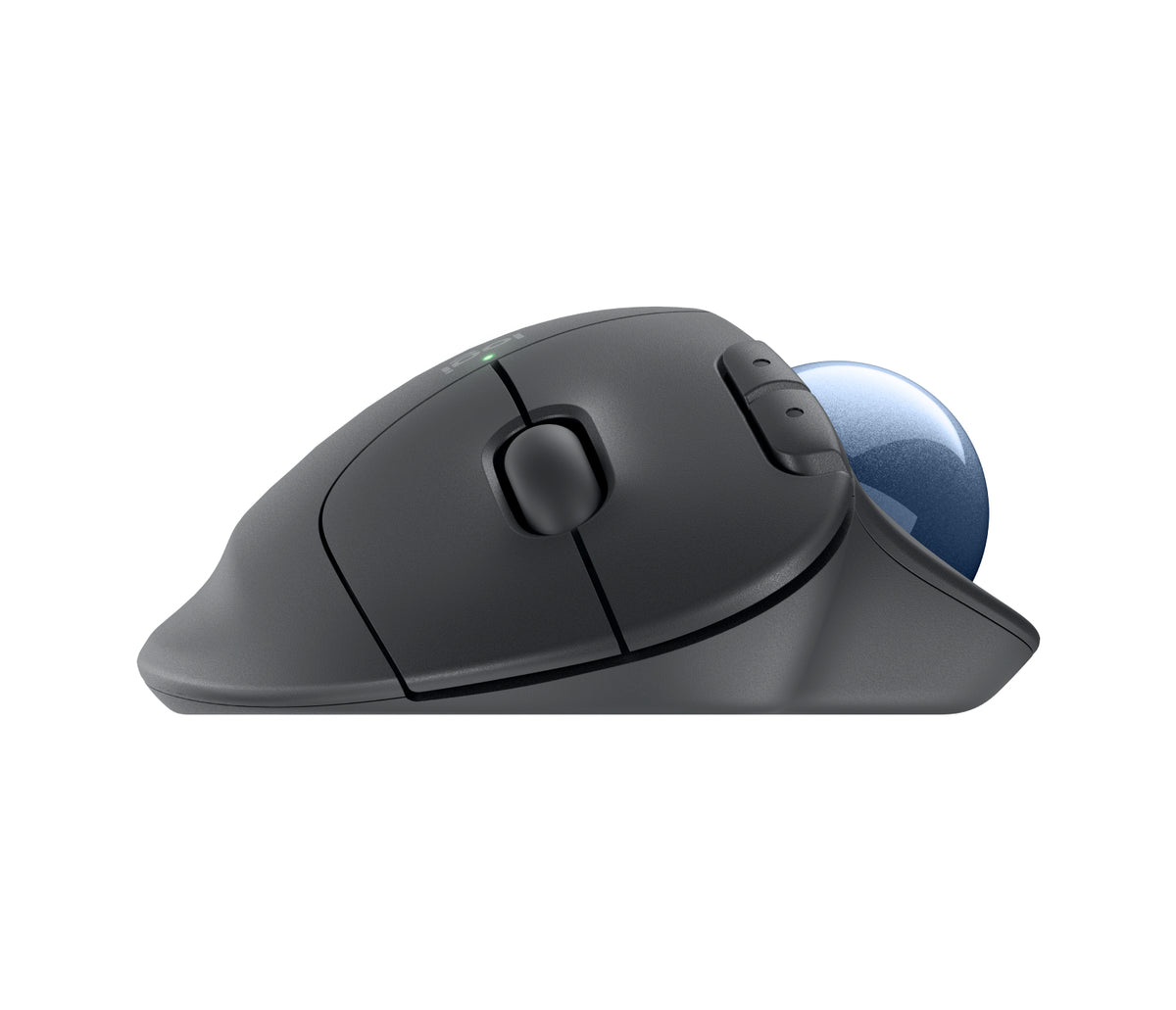 Logitech Mouse ERGO M575 for Business, trackball graphite/blue 