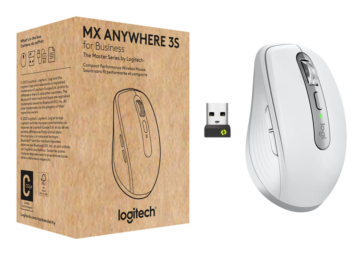 Logitech MX ANYWHERE 3S FOR BUSINESS/PALE Gri - EMEA28-935 