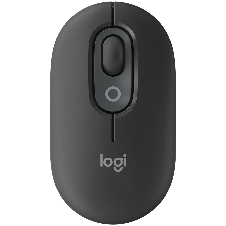 LOGITECH POP Mouse with emoji - GRAPHITE - BT - EMEA28i-935 - FY25,TERRA "910-007412"