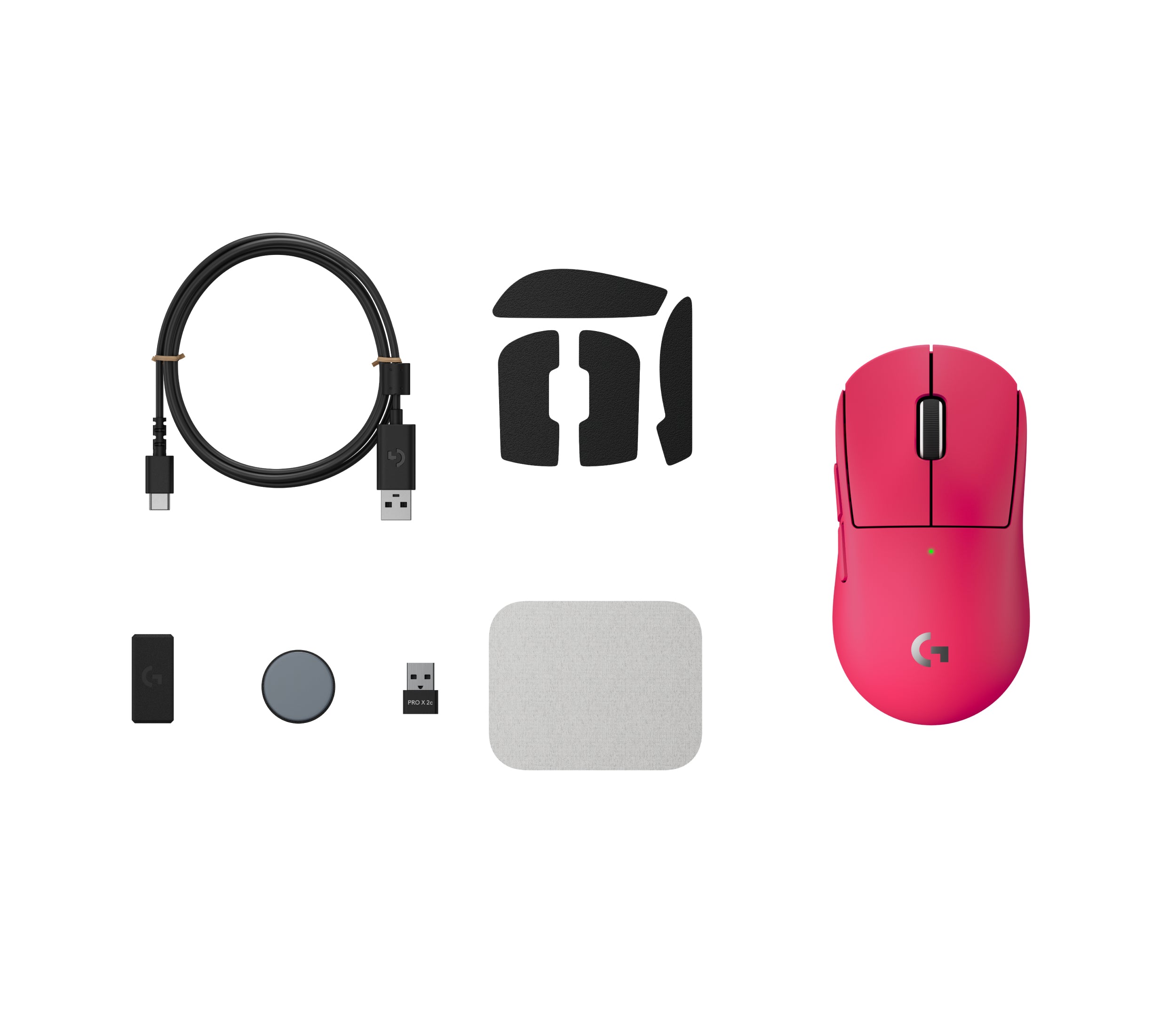 LOGITECH PRO X SUPERLIGHT 2c compact wireless gaming mouse - PINK "910-007546"