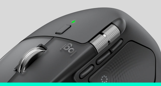 Mouse MX Master 4 - 8K DPI MagSpeed Scrolling Logi Bolt Receiver, Bluetooth Graphite "910-007617"