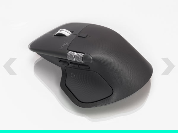 Mouse MX Master 4 - 8K DPI MagSpeed Scrolling Logi Bolt Receiver, Bluetooth Graphite "910-007617"