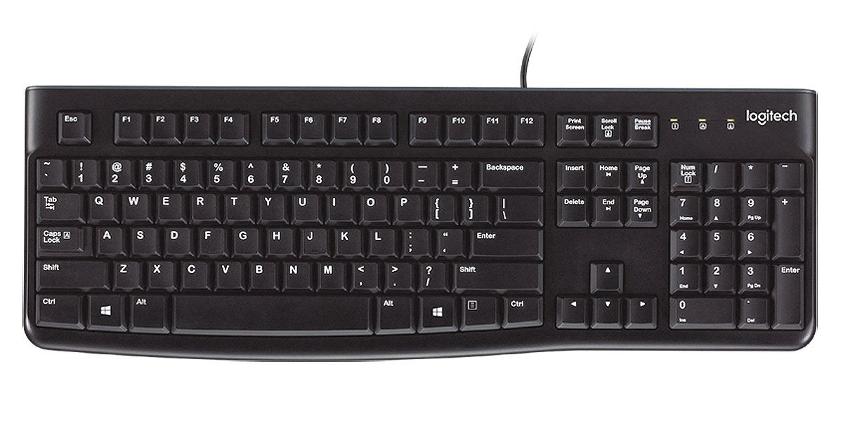 TASTATURA LOGITECH USB, black, "K120" OEM, "920-002479"