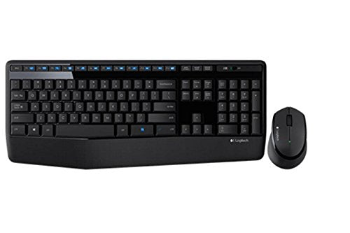 KIT wireless LOGITECH, tastatura wireless + mouse wireless, black, "MK345" "920-006489"