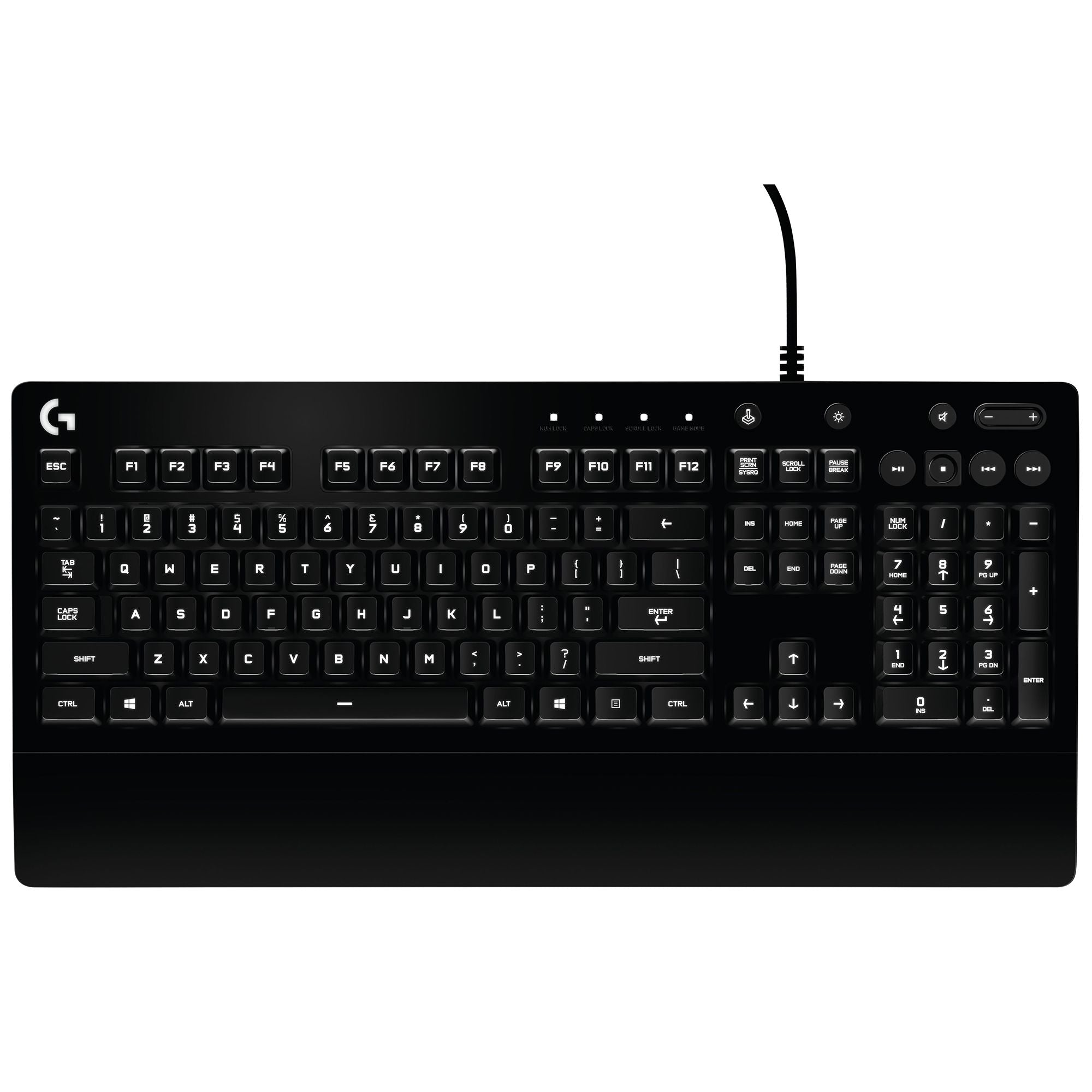 TASTATURA LOGITECH Gaming USB, iluminata, black "G213 Prodigy" "920-008093"