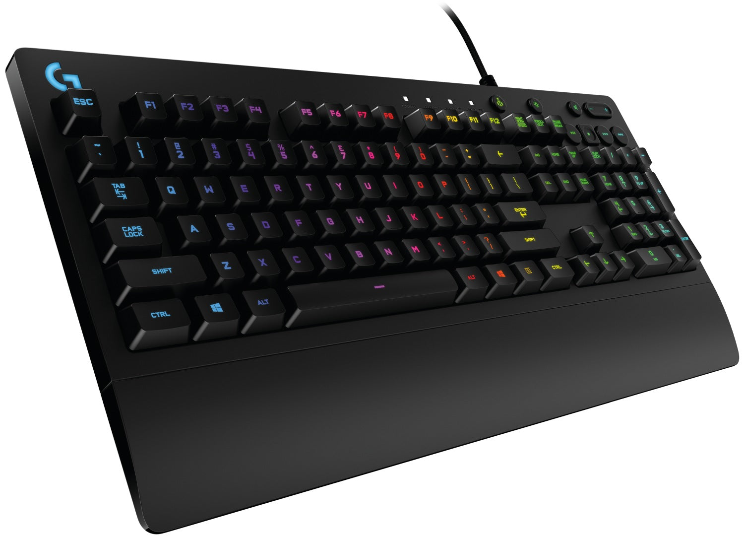 TASTATURA LOGITECH Gaming USB, iluminata, black "G213 Prodigy" "920-008093"