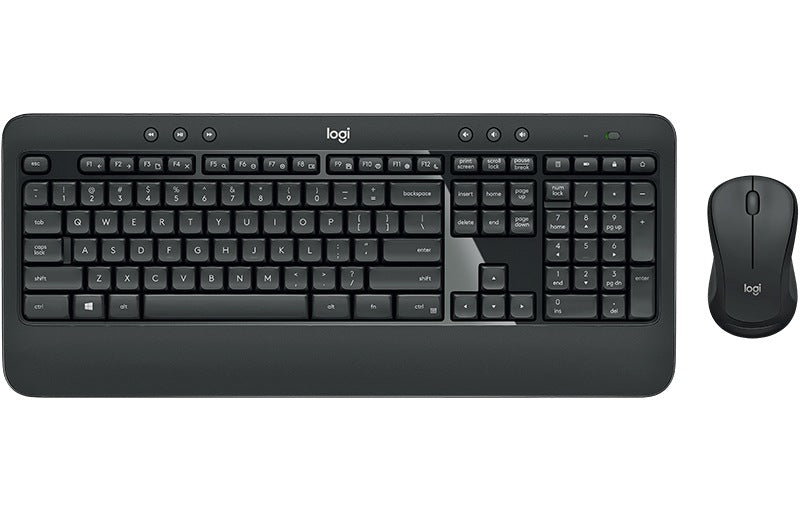 KIT wireless LOGITECH, tastatura wireless "K540" + mouse wireless 3 butoane "M310", 1 singur receiver, "MK540" black "920-008685"
