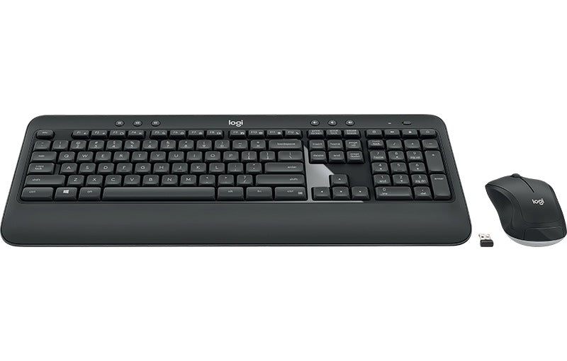 KIT wireless LOGITECH, tastatura wireless "K540" + mouse wireless 3 butoane "M310", 1 singur receiver, "MK540" black "920-008685"