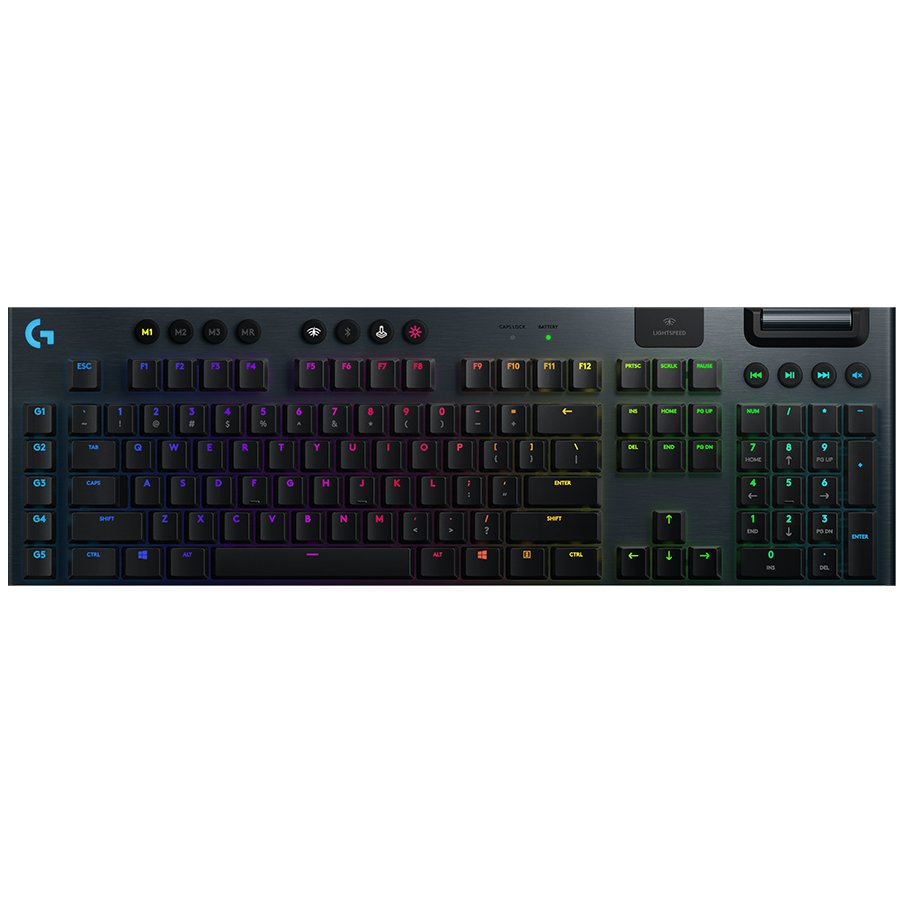 TASTATURI Logitech G915 Wireless RGB Mechanical Gaming Keyboard (Tactile switch) 