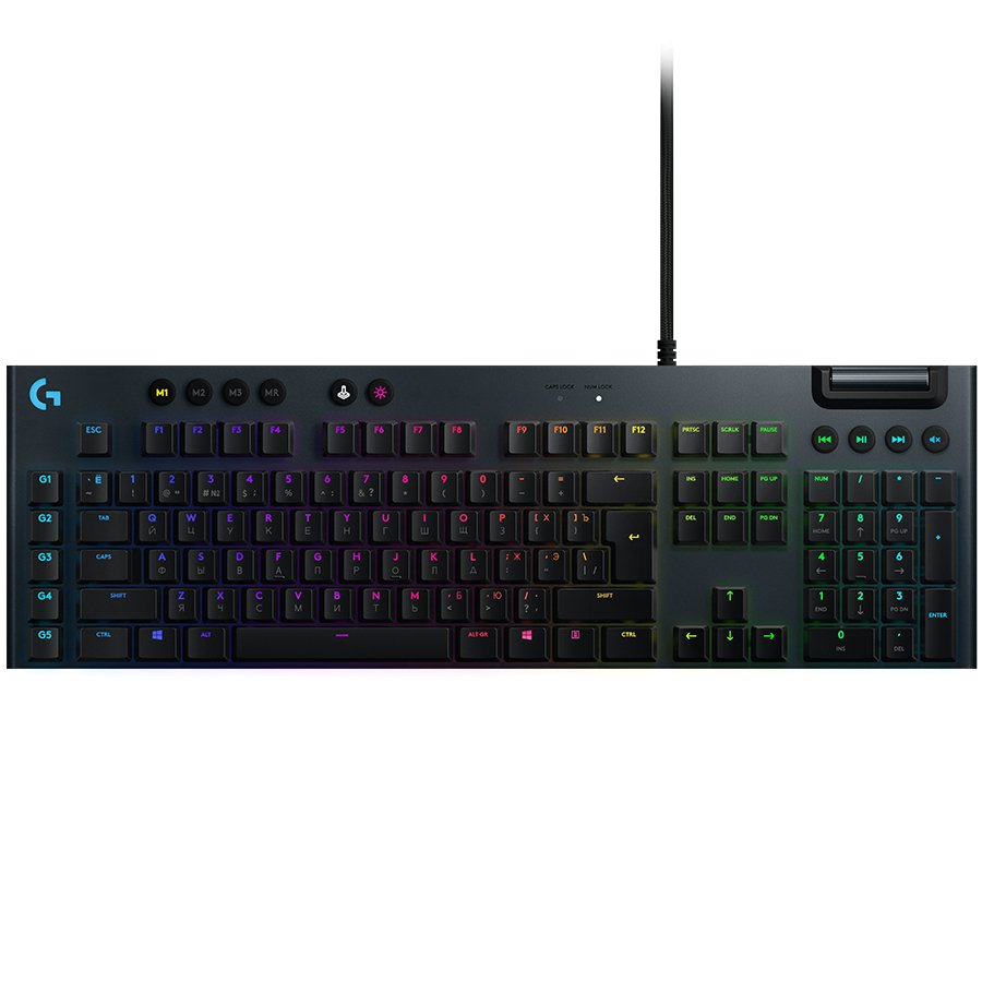 Tastatură Logitech Gaming G815 Clicky, US, 