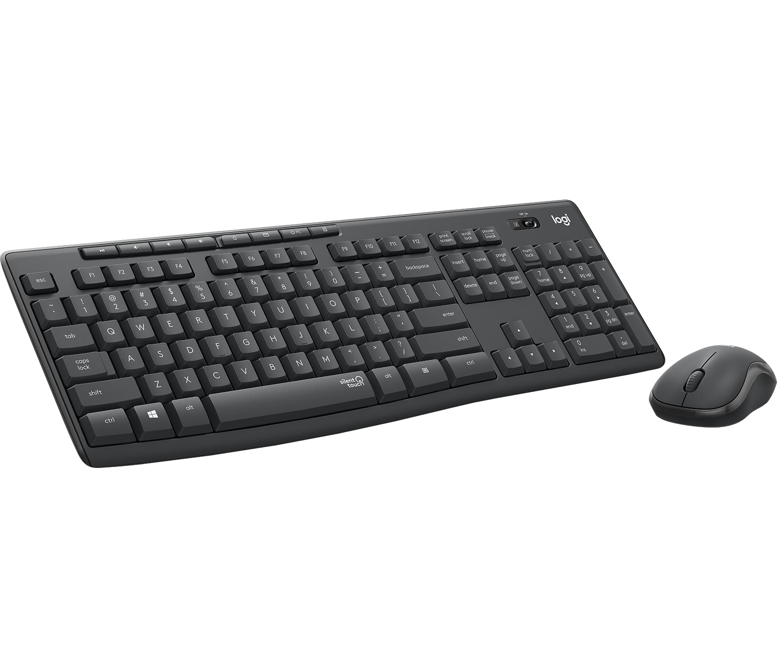 LOGITECH MK295 Silent Wireless Combo GRAPHITE CZE-SKY INTNL "920-009808"