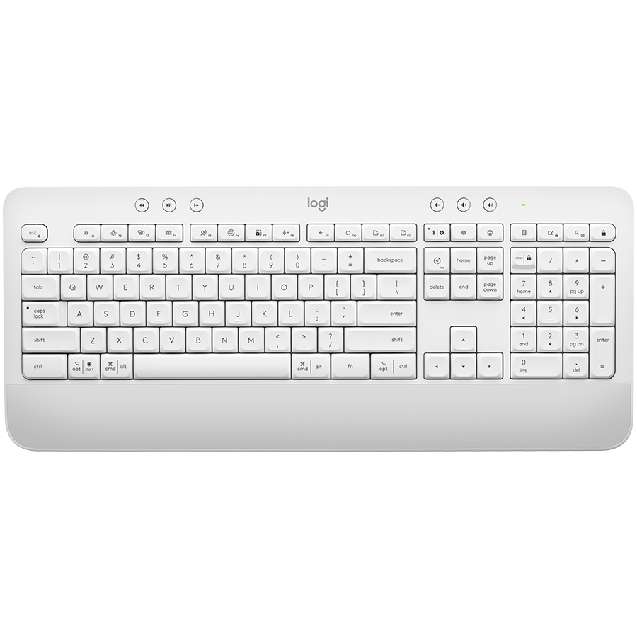 Logitech SIGNATURE K650 - OFFWHITE - US INTL - BT - INTNL - B2C, 