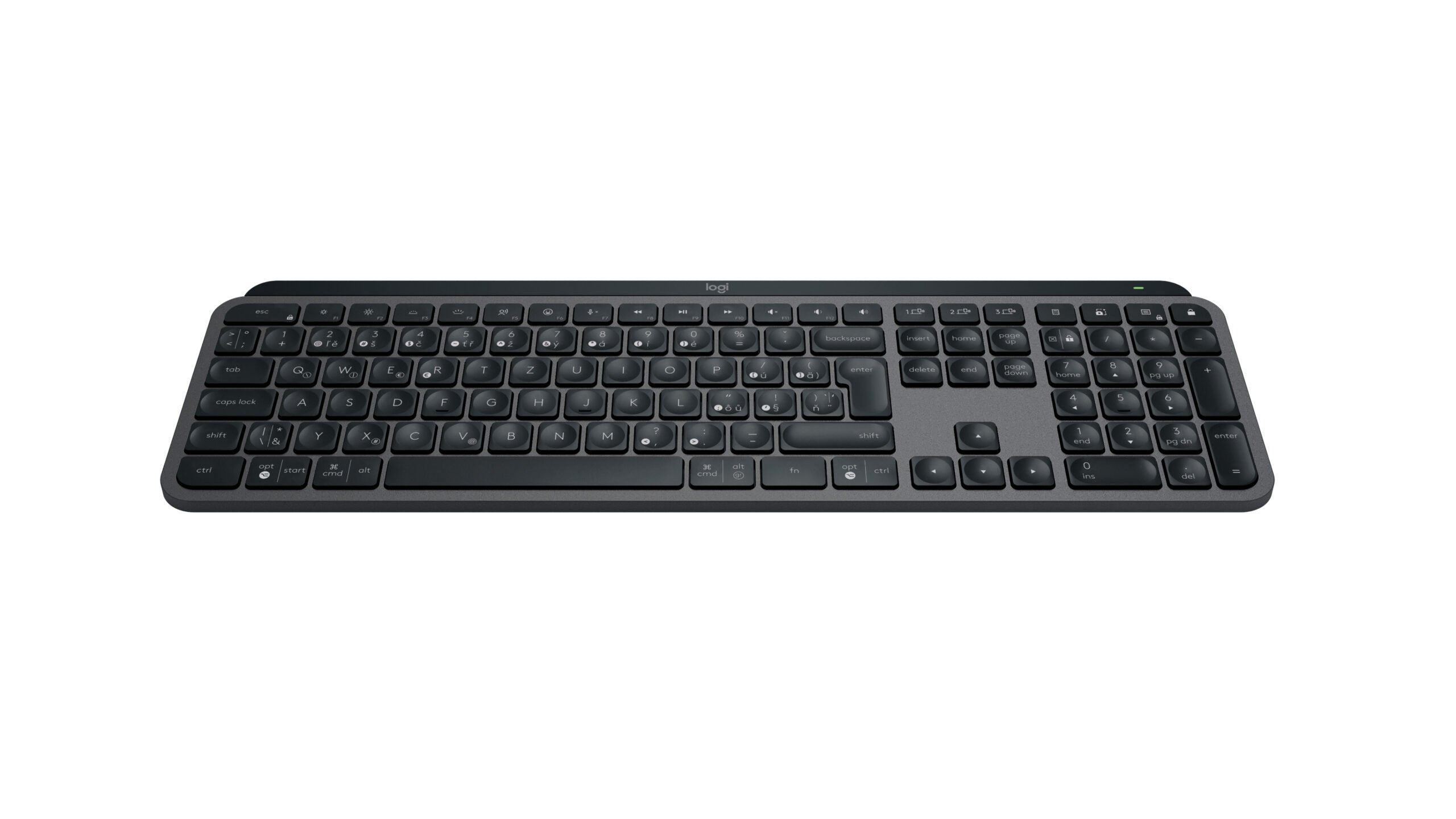LOGITECH MX Keys S GRAPHITE CZE-SKY BT "920-011590"