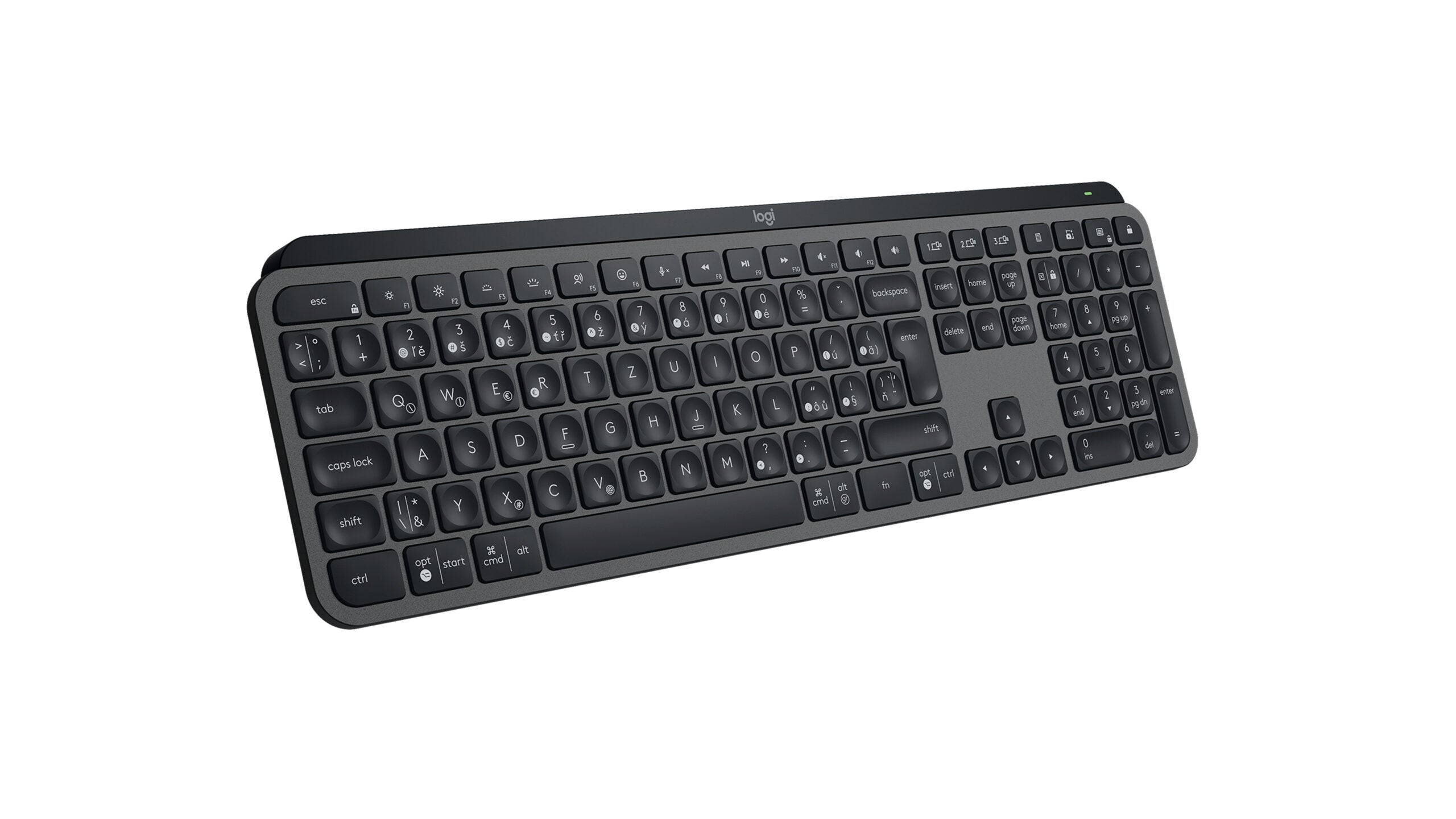LOGITECH MX Keys S GRAPHITE CZE-SKY BT "920-011590"