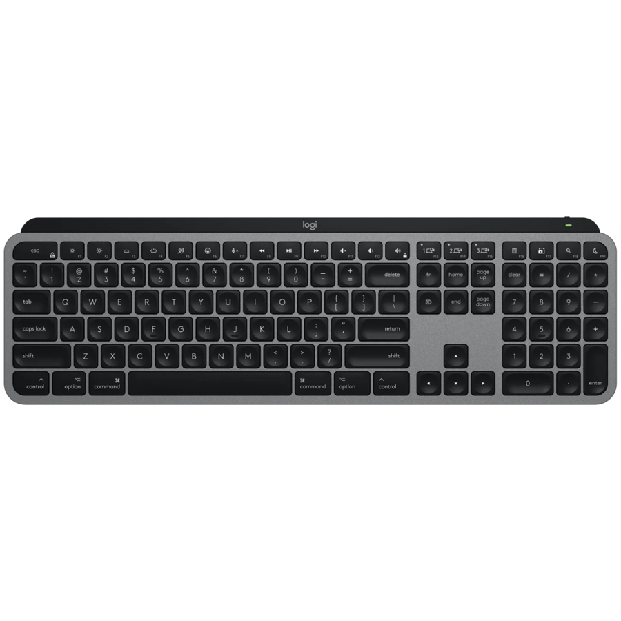 LOGITECH MX Keys S for Mac - SPACE GREY - US INTL - BT - EMEA28-935 "920-011637"