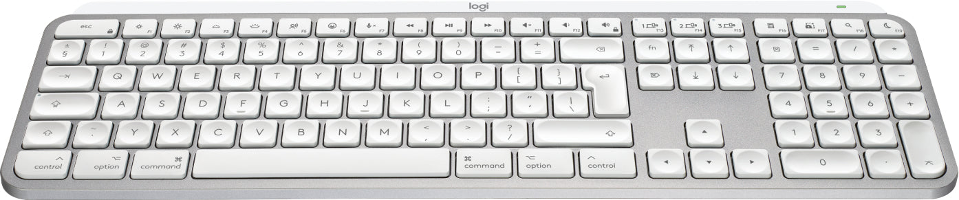 LOGITECH MX Keys S for Mac - Pale Grey (US) "920-011638"