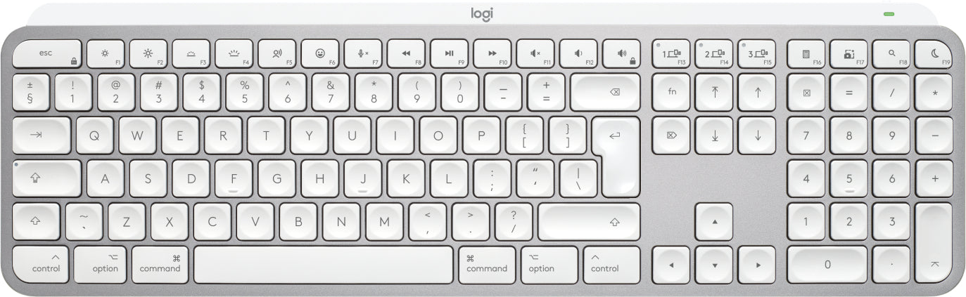 LOGITECH MX Keys S for Mac - Pale Grey (US) "920-011638"