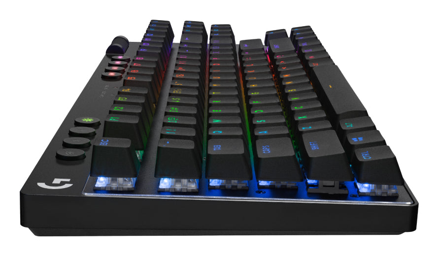 LOGITECH G PRO X TKL LIGHTSPEED Gaming Keyboard - Negru - US INTL - 2.4GHZ/BT - EMEA28i-935 - CLICKY 