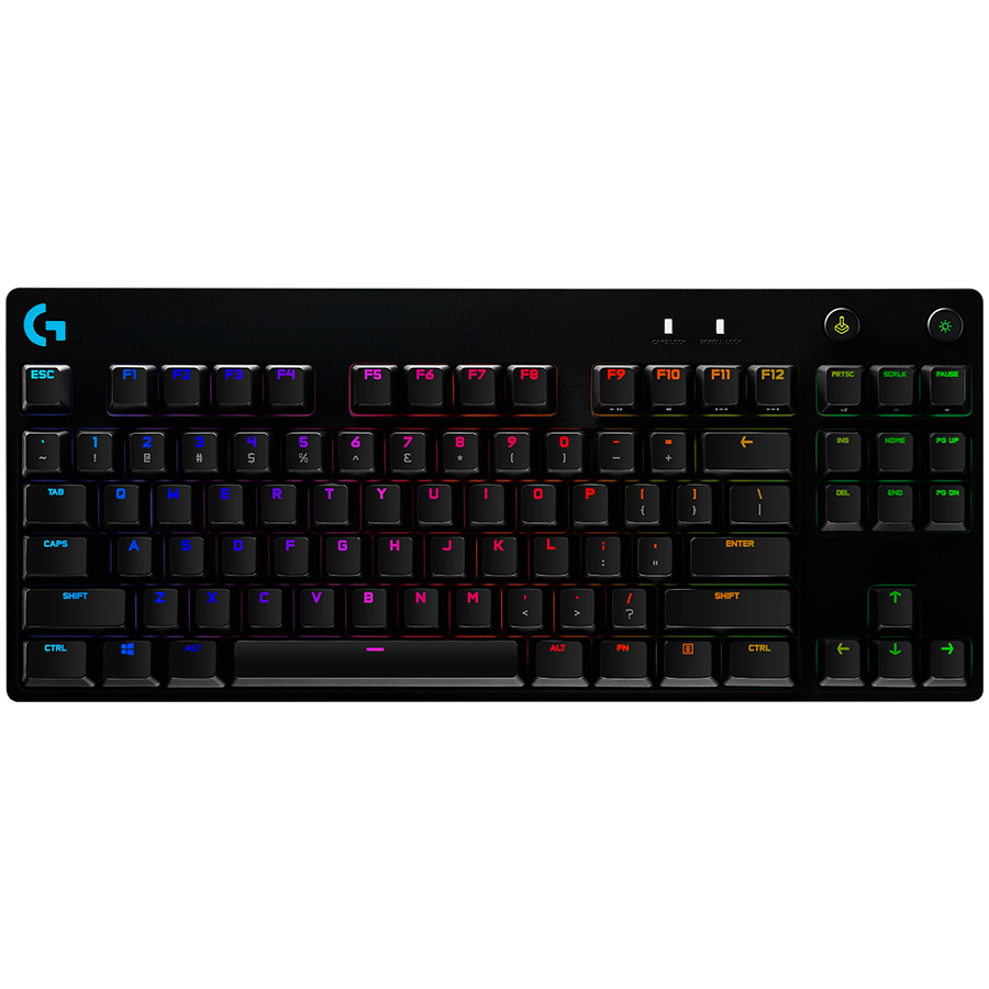 TASTATURI Logitech - gaming G PRO X TKL LIGHTSPEED Mechanical Gaming Keyboard - BLACK - US INTL - TACTILE "920-012136"