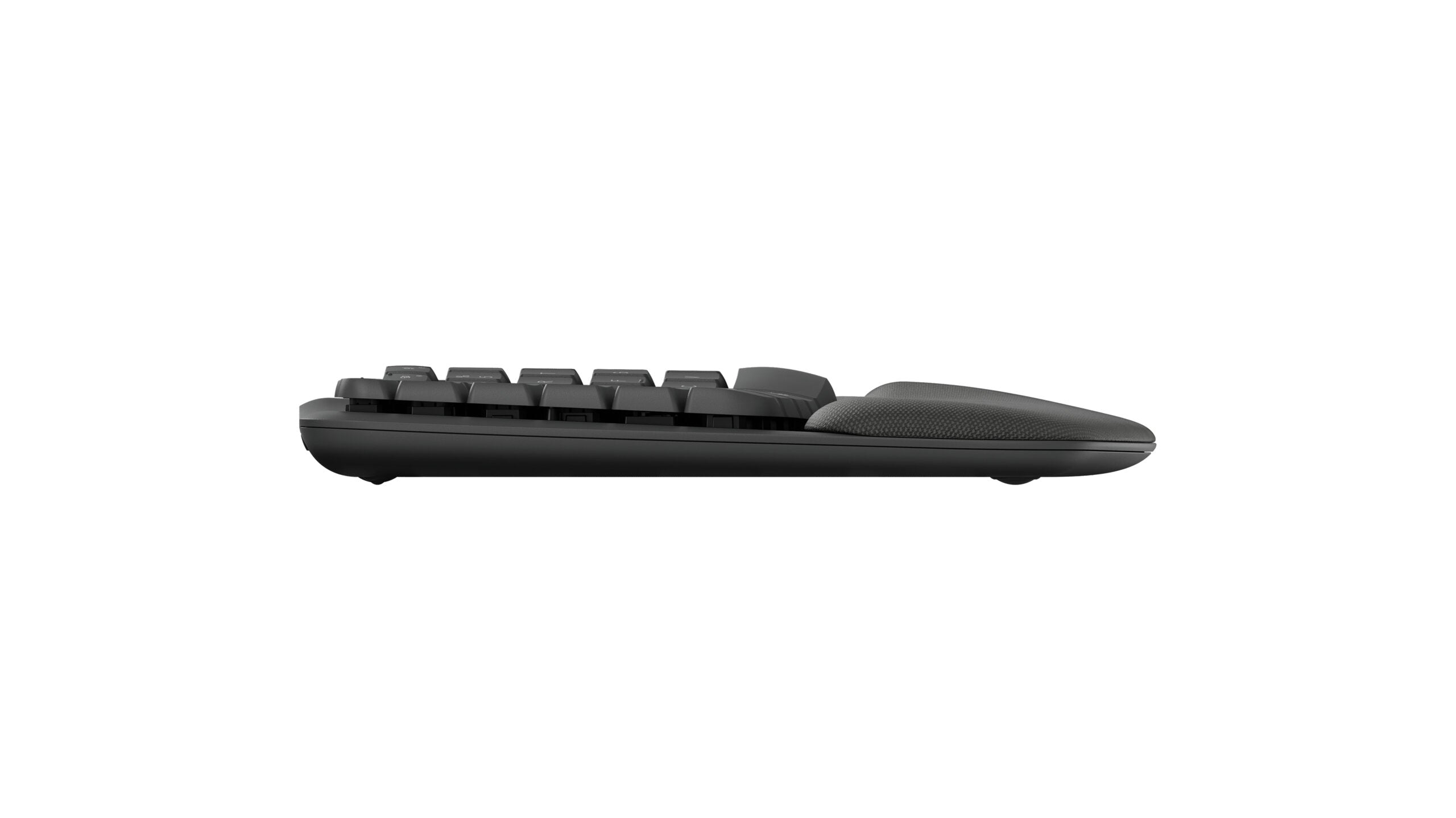 LOGITECH Wave Keys wireless ergonomic keyboard GRAPHITE (CZE-SKY) 2.4GHZ/BT UNIVERSAL "920-012307"