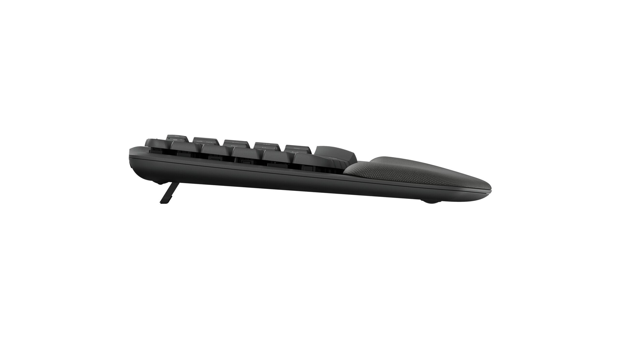 LOGITECH Wave Keys wireless ergonomic keyboard GRAPHITE (CZE-SKY) 2.4GHZ/BT UNIVERSAL "920-012307"
