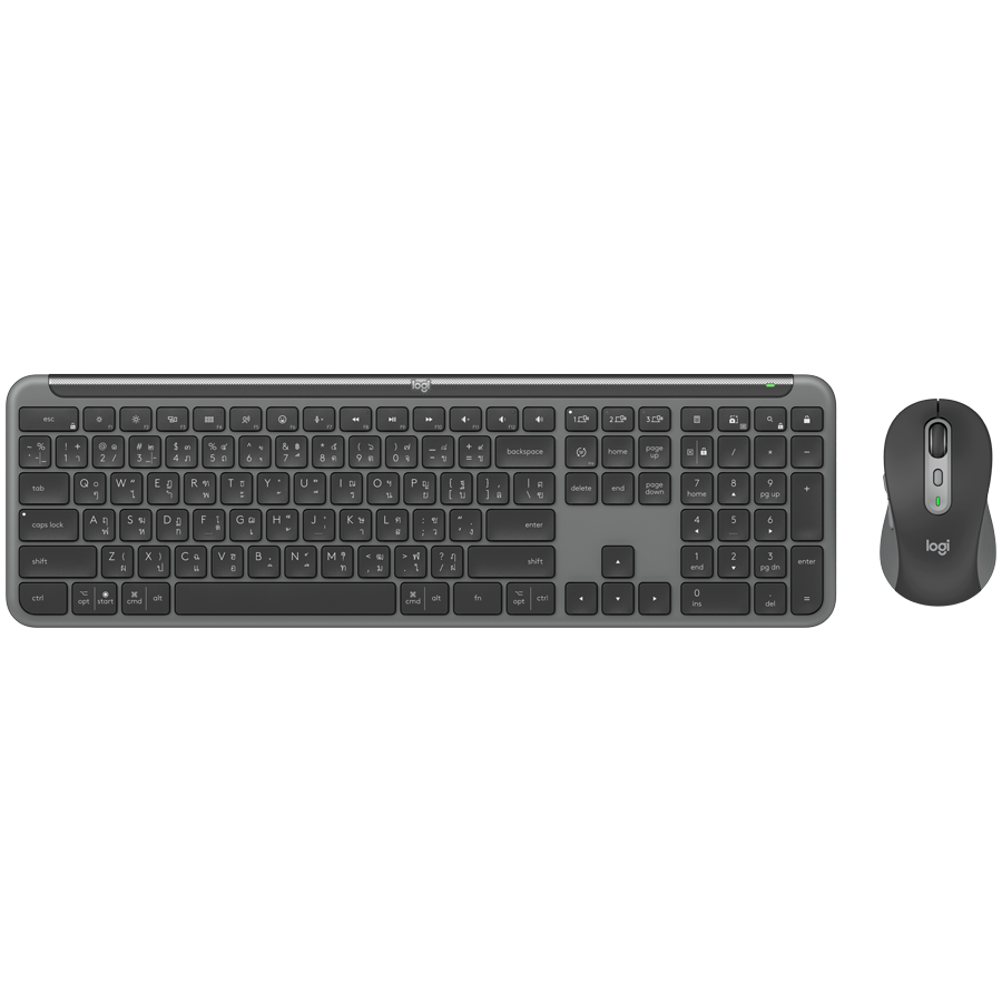LOGITECH Signature Slim Combo MK950 - GRAPHITE - US INTL - 2.4GHZ/BT- INTNL-973 "920-012490"