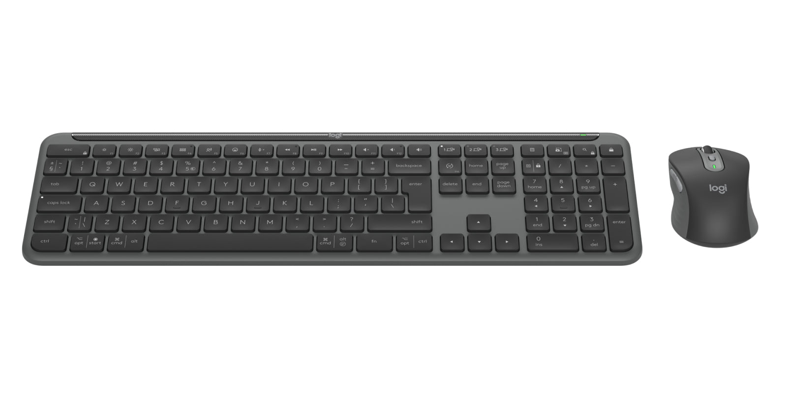 LOGITECH Signature Slim Combo MK950 for Business - GRAPHITE - US INTL - 2.4GHZ/BT - INTNL-973 "920-012508"