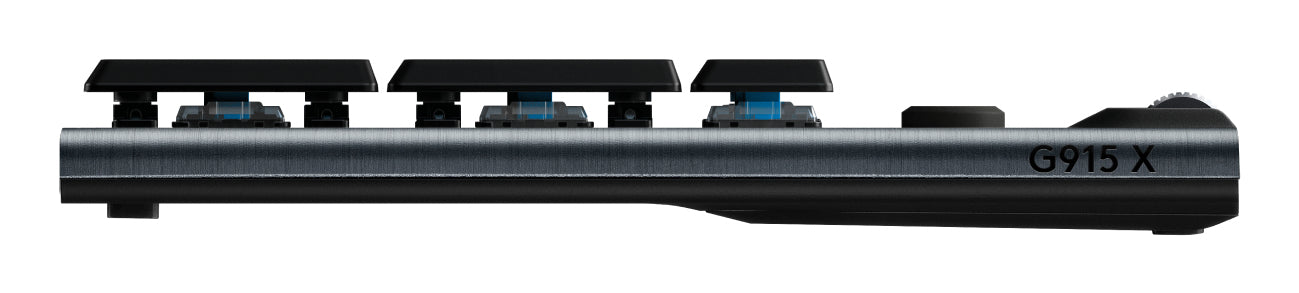 LOGITECH G915 X LIGHTSPEED Wireless Gaming Keyboard - BLACK - US INTL - 2.4GHZ/BT - EMEA28i-935 - CLICKY "920-012709"