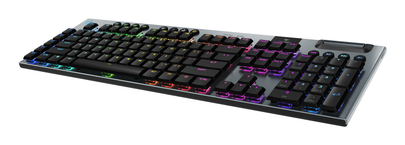 LOGITECH G915 X LIGHTSPEED Wireless Gaming Keyboard - BLACK - US INTL - 2.4GHZ/BT - EMEA28i-935 - CLICKY "920-012709"