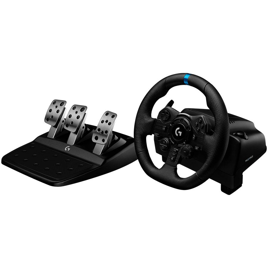 LOGITECH G923 Racing Wheel and Pedals for PS4 and PC - USB - PLUGC - EMEA - EU "941-000149"