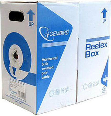 ROLA CABLU UTP GEMBIRD, Cat6, 305m, Cupru, Solid, AWG24, "UPC-6004SE-SO"