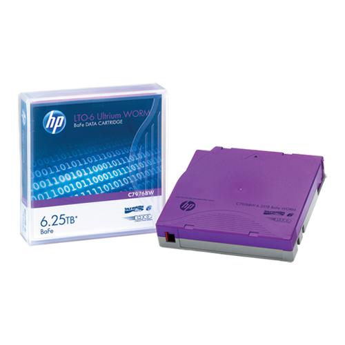 HPE LTO-6 Ultrium Bafe Worm Data Tape (HPE LTO-6 Ultrium 6.25TB BaFe Worm Data Cartridge)